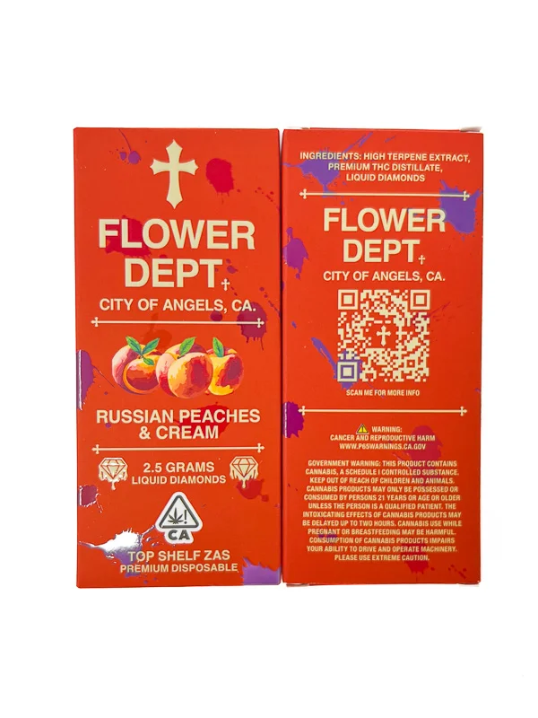 Flower Dept Russian Peaches & Cream Disposable