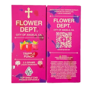Flower Dept Tripple Punch Disposable