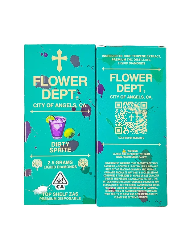 Flower Dept Dirty Sprite Disposable